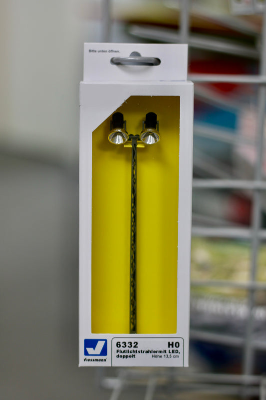 Double Floodlight Tower, 2 LEDs White