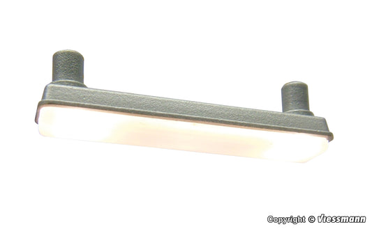 Surface-mounted Luminaire, 2 LEDs White