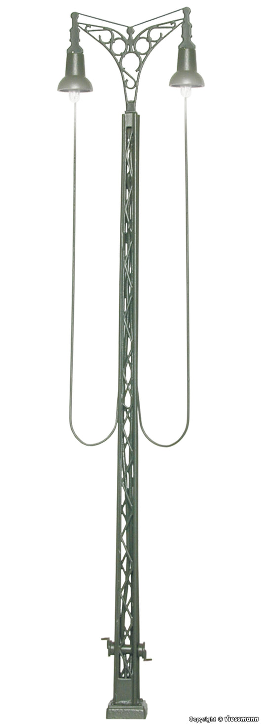 Lattice Mast Light Double, 2 LEDs Warm-White