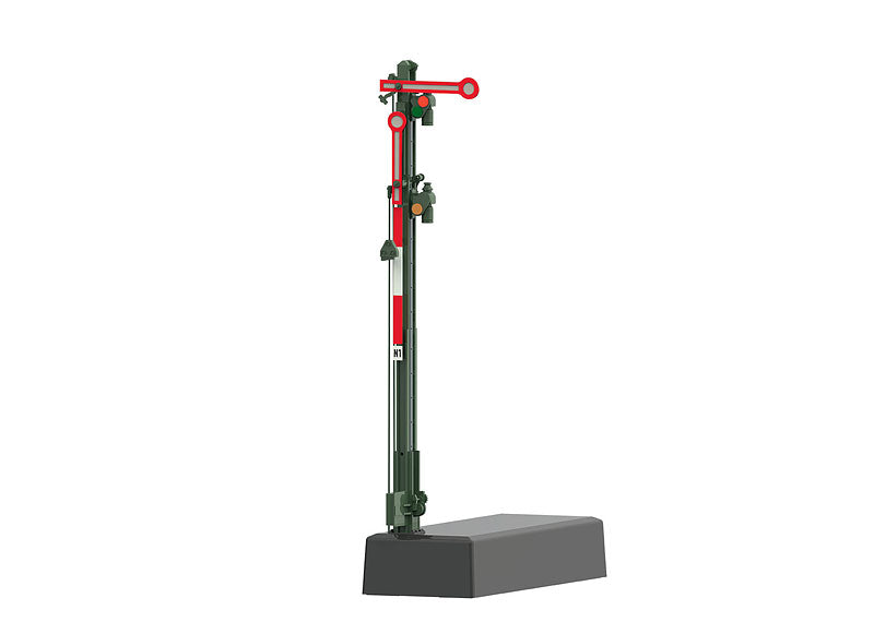 Home Signal with a Narrow Mast (Double Semaphore)