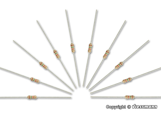 Resistors, 10 pieces