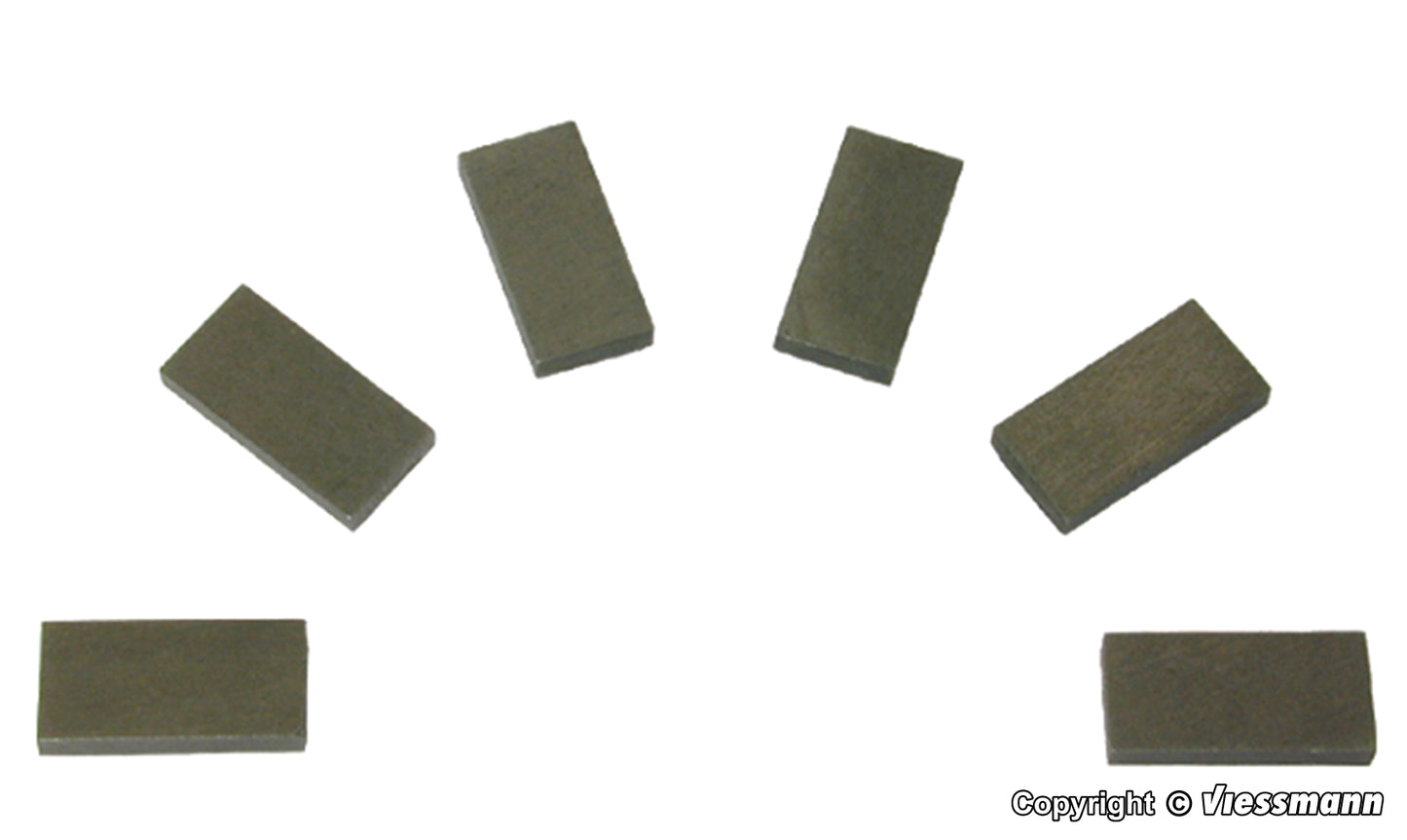 Train Magnets, 6 Pieces