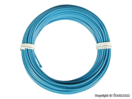 Wire 0.14 mm., Blue, 10 m
