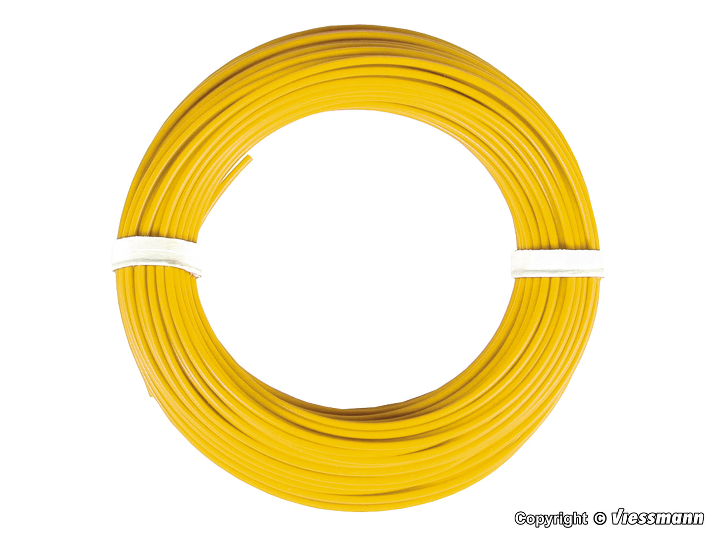 Wire 0.14 mm., Yellow, 10 m