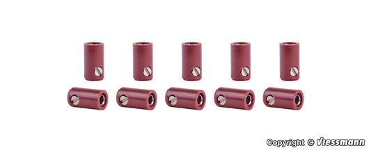 Brown Sockets, 10 Pieces