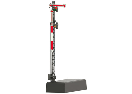 Home Signal with a Lattice Mast (Hp 0 / Hp 1 / Hp 2)