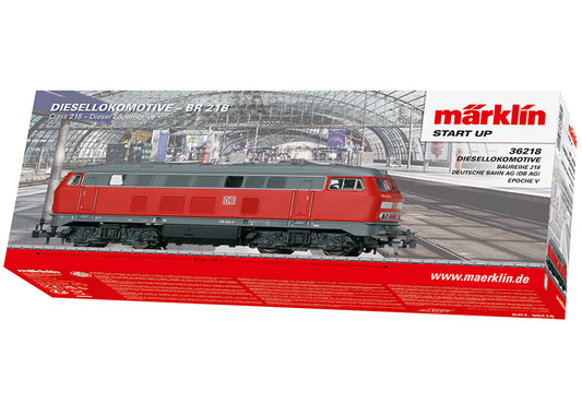 Class 218 Diesel Locomotive - Märklin Start up