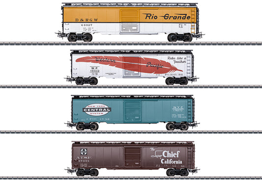 US "Tin-Plate" Freight Car Set