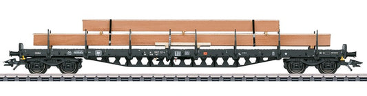 Stake Car with a Load of Wood 2/3