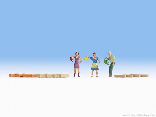 Watering the Flowers