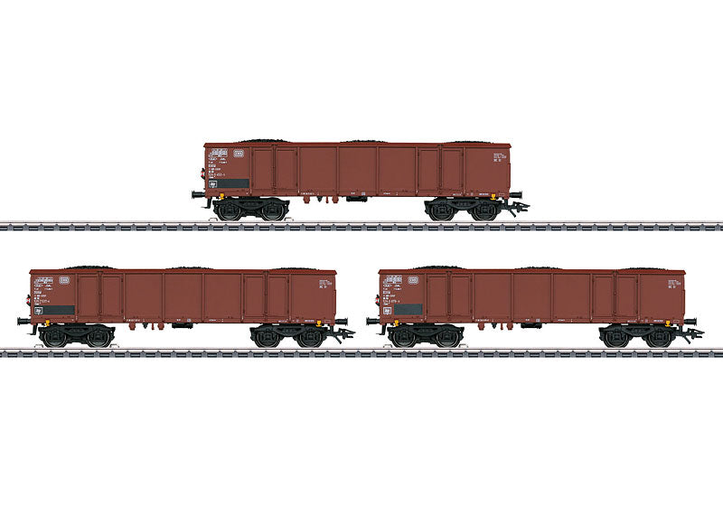 DB Gondola 3-Car Set with Marker Lights