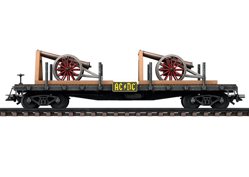"For Those About To Rock" Flat Car