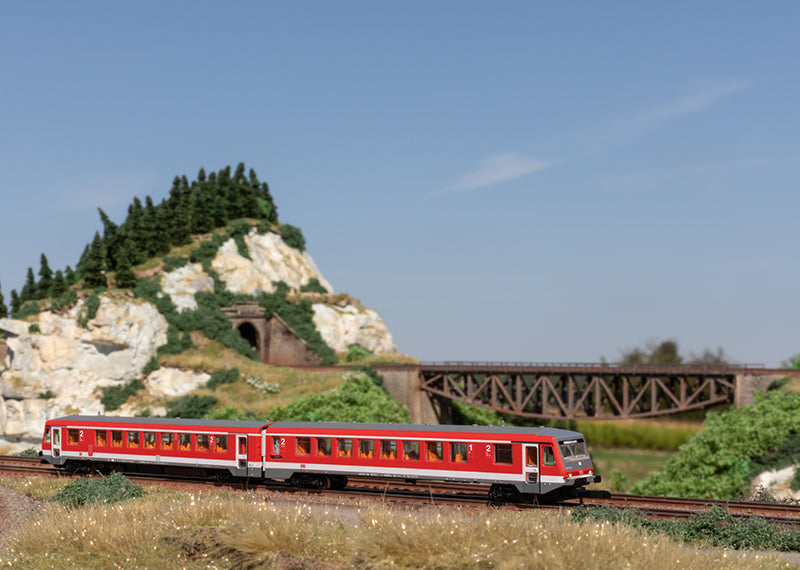 Class 628.2 Diesel Powered Rail Car with a Class 928.2 Cab Control Car