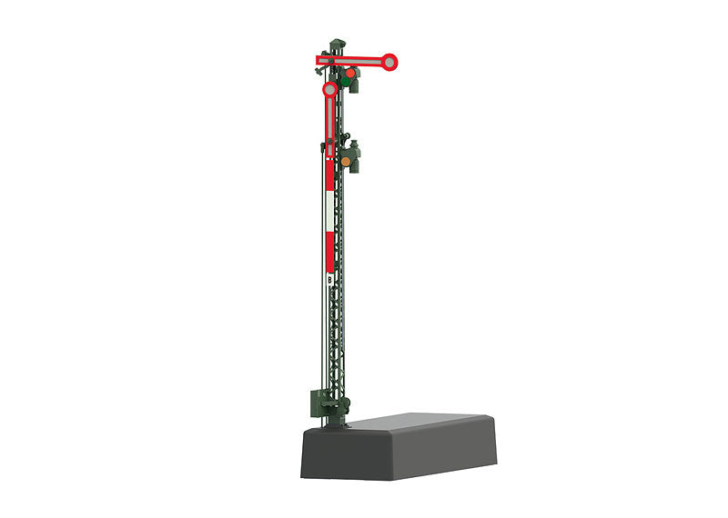 Home Signal with a Lattice Mast (Double Semaphore)