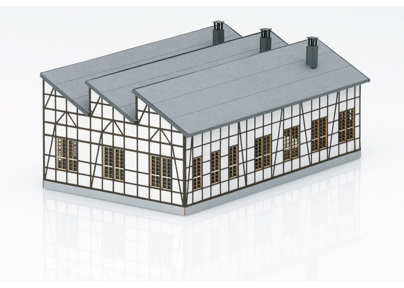 Building Kit of the "Rottweil" Locomotive Shed