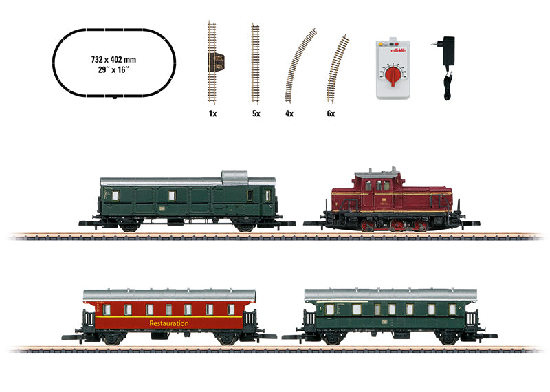 "Museum Passenger Train" Starter Set