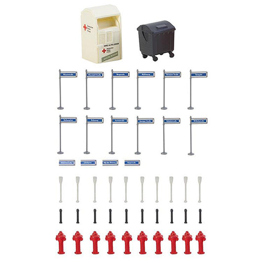 Street Signs with Accessories