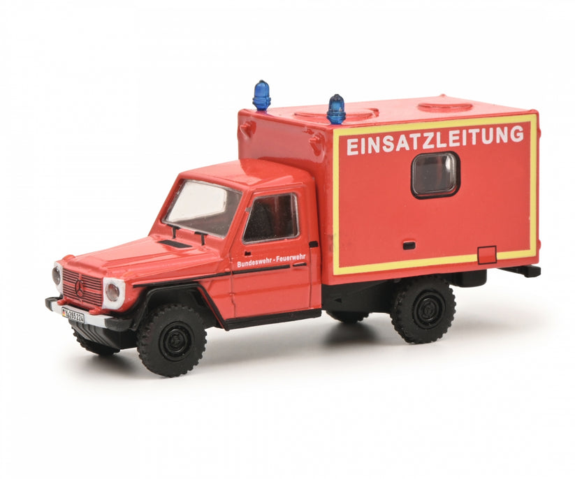 Mercedes-Benz G-Class Fire Brigade Van Red Yellow