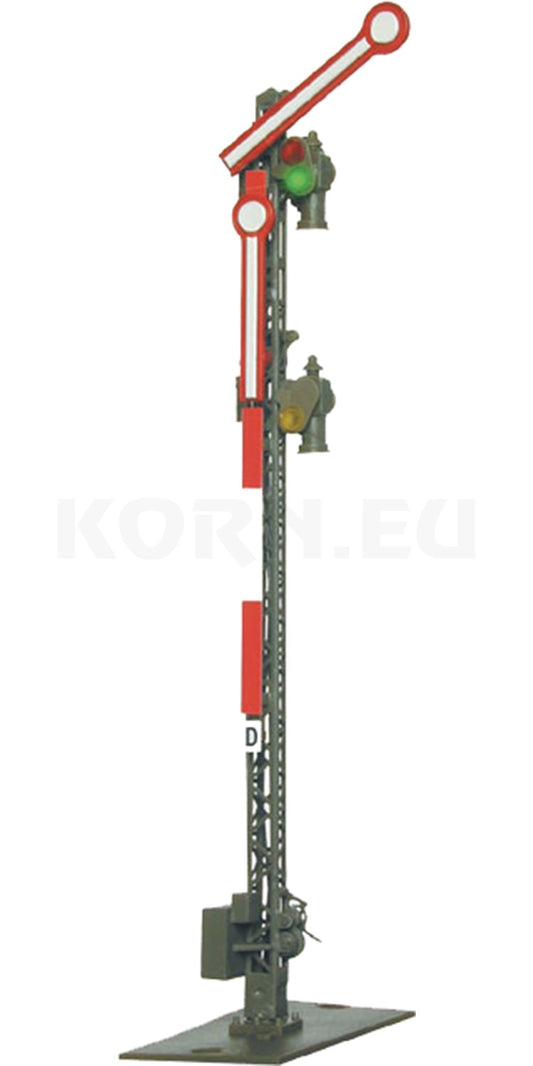 Semaphore Main Signal with 2 Uncoupled Wings