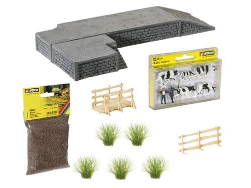 Scenery Set "Cattle Transport"