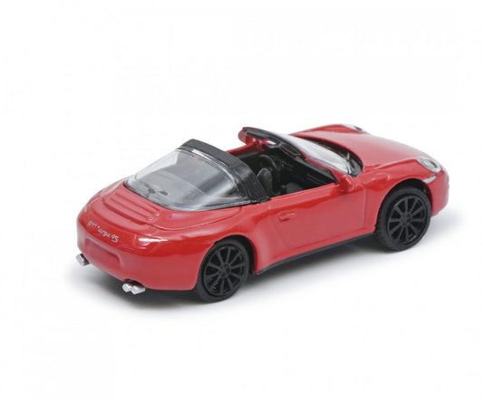 Porsche 911 Targa Convertible Red (Top Down) 1:87