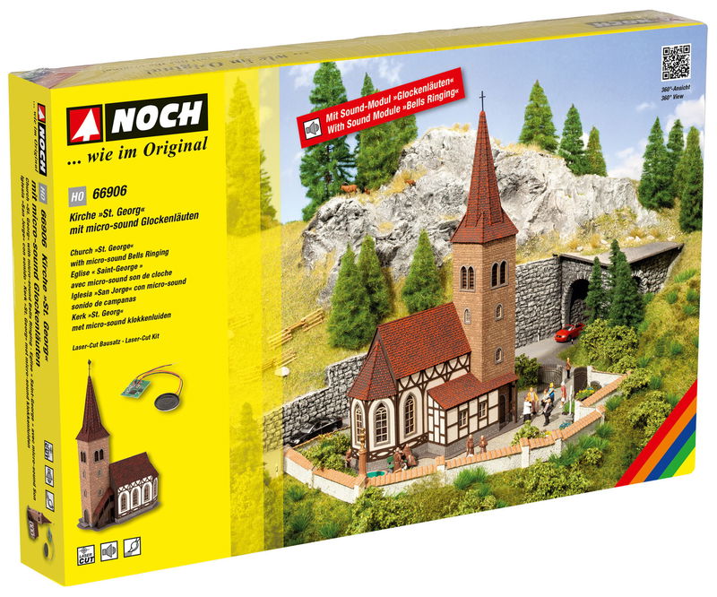 Church "St. George" with micro-sound Bell Ringing