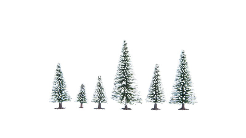 Snowy Fir Trees