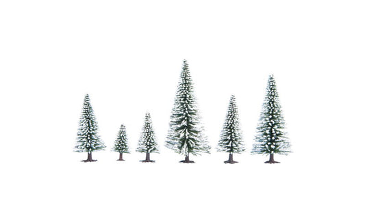Snowy Fir Trees