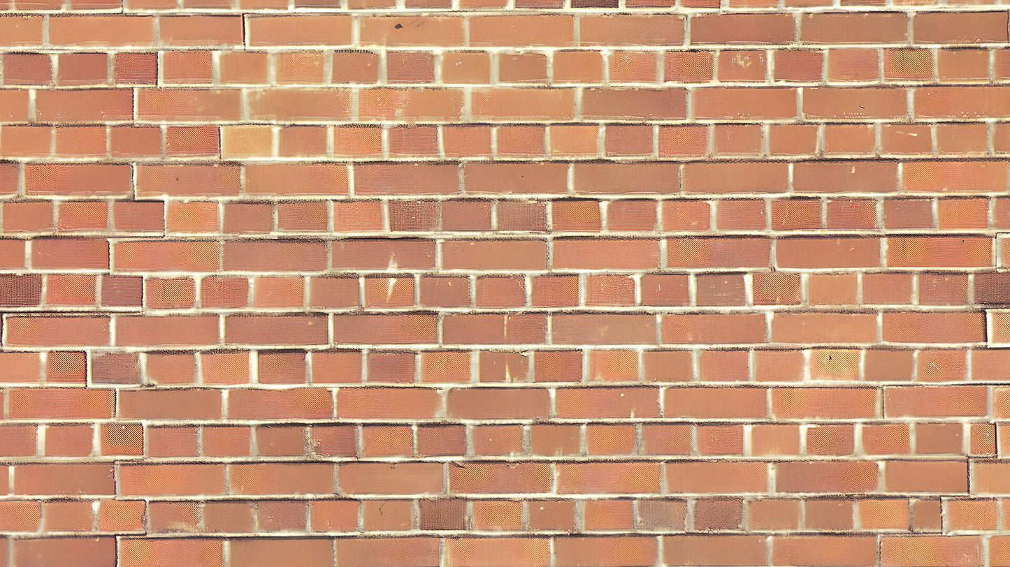 Cardboard Wall Sheet "Red Brick"
