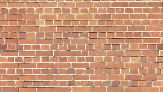 Cardboard Wall Sheet "Red Brick"