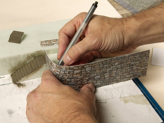 3D Cardboard Sheet “Irregular Pavement”