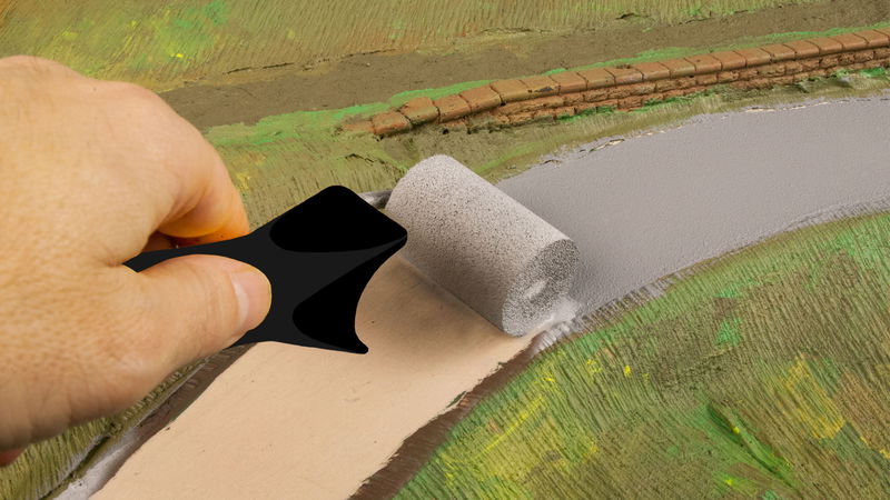 Structured Road Construction Paint