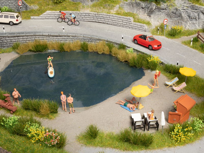 Themed Figure Set "Bathing"