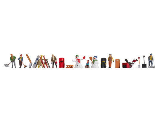 Themed Figure Set "Winter's Day"