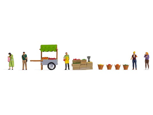Themed Figure Set "Fruit Stall"