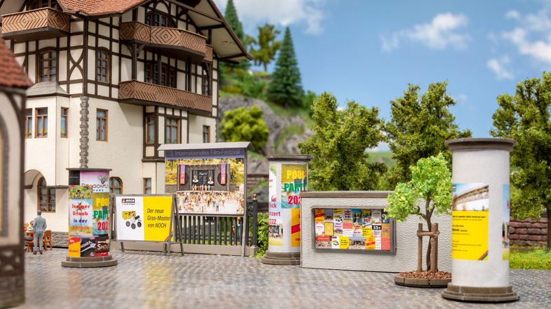 Advertising Columns & Billboards