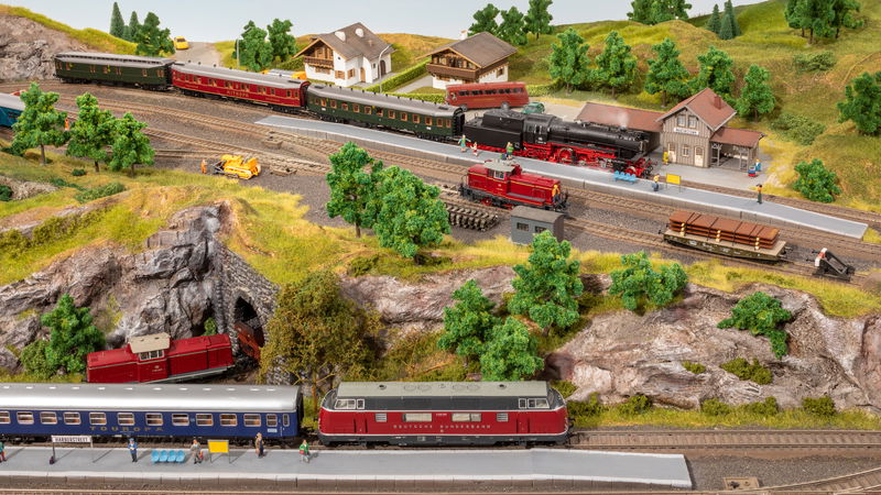 Easy TRACK Railway Route Kit "Martinstadt"