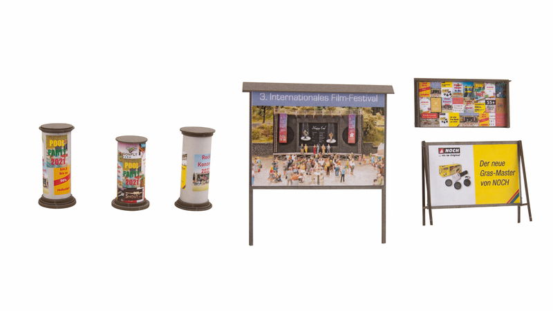Advertising Columns & Billboards