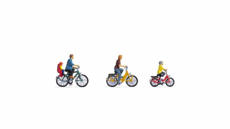 Family on a Bike Ride