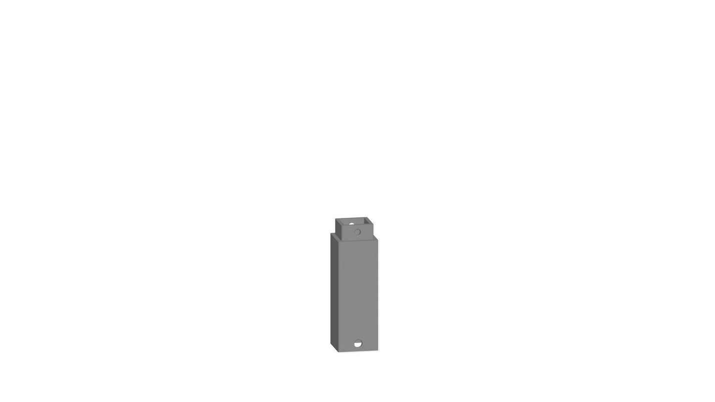 easy TRACK Base Plate, 43.5 mm
