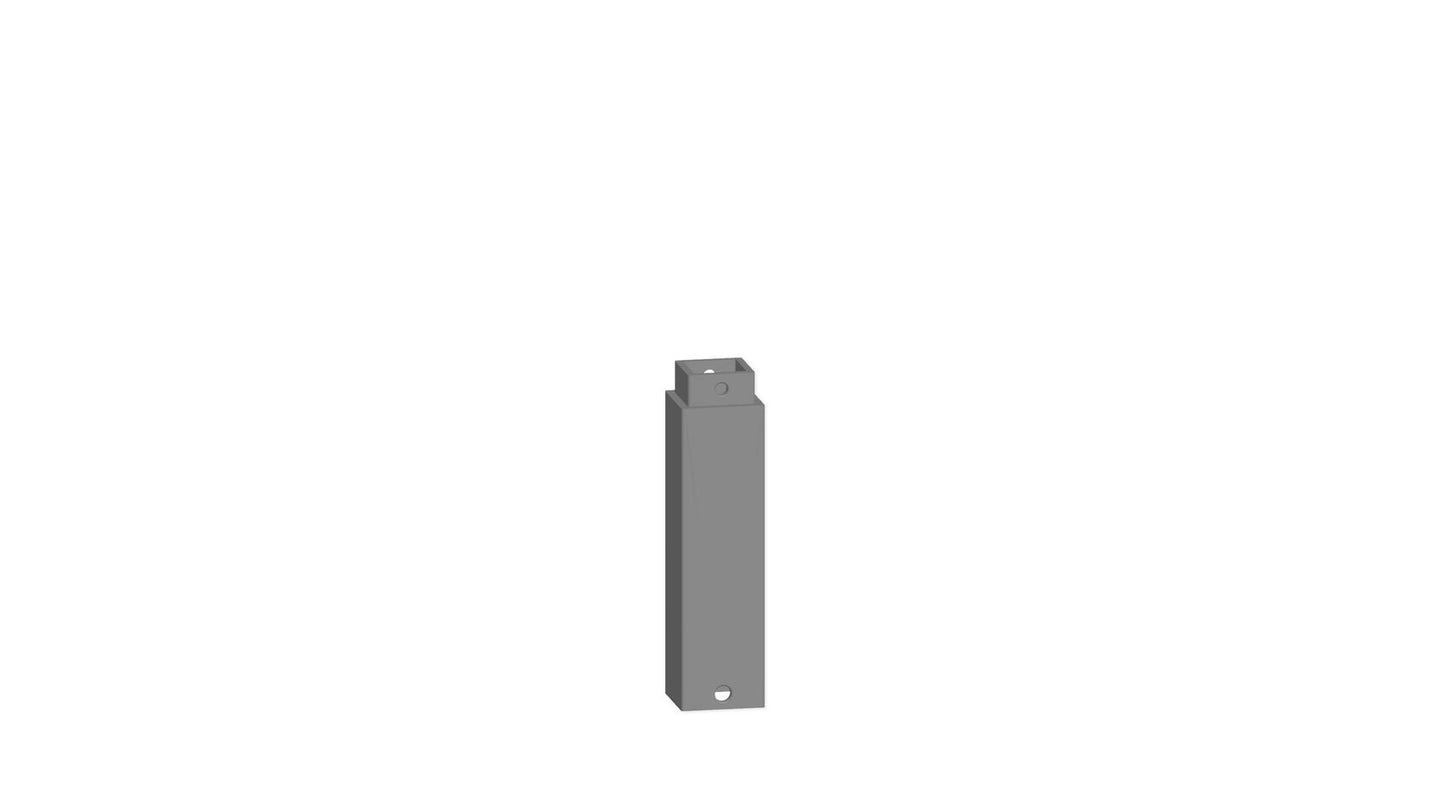 easy TRACK Base Plate, 58 mm