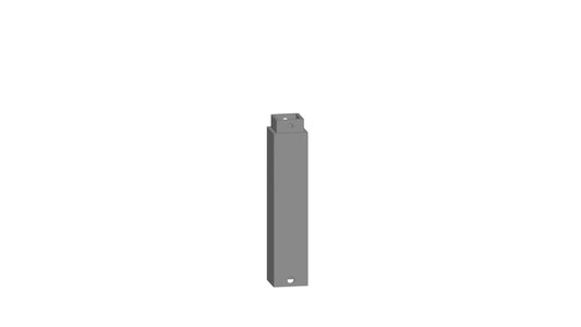 easy TRACK Base Plate, 72.5 mm