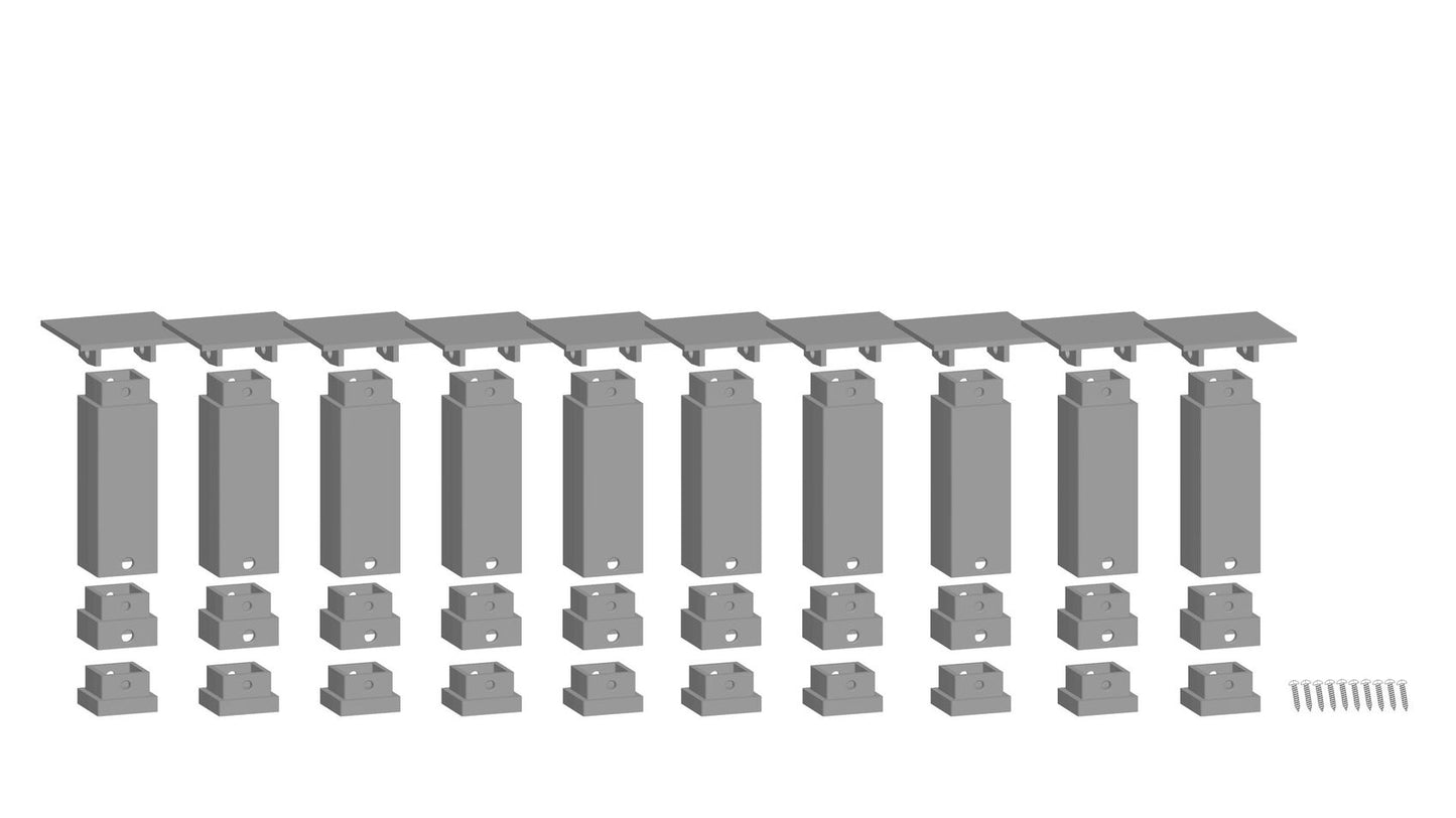 easy TRACK Pillar Set, Bottom