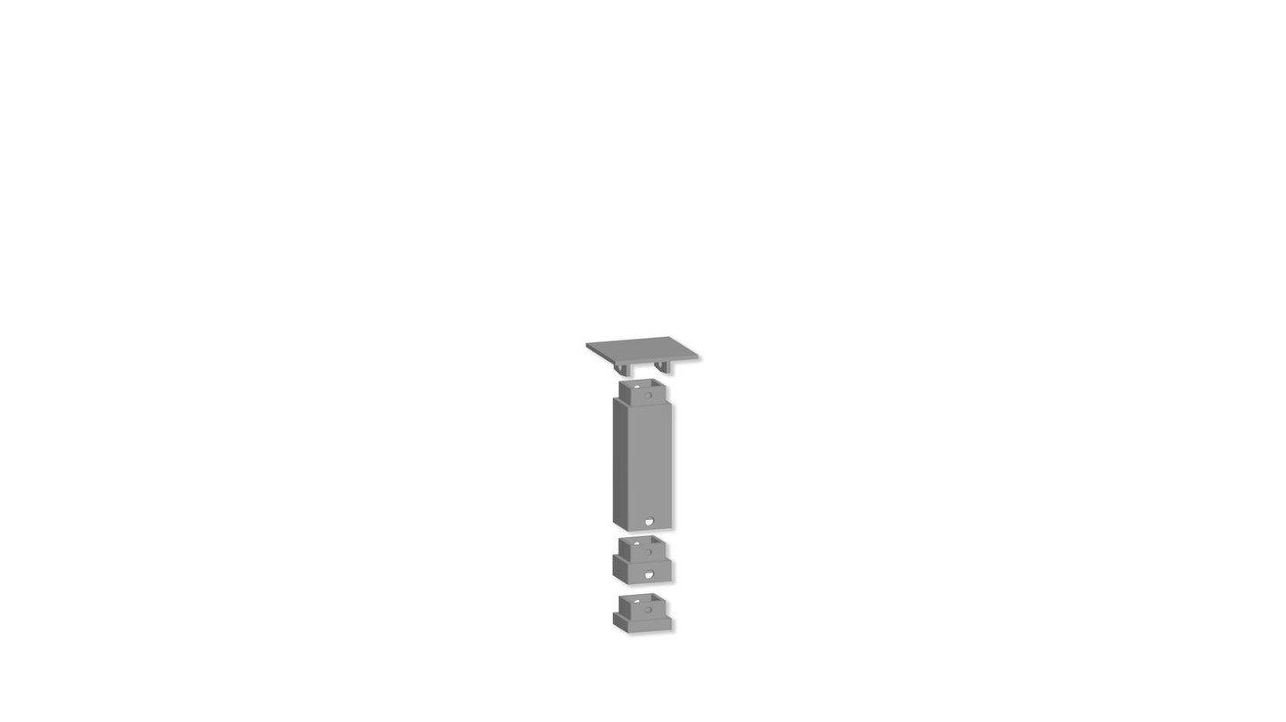 easy TRACK Pillar Set, Bottom