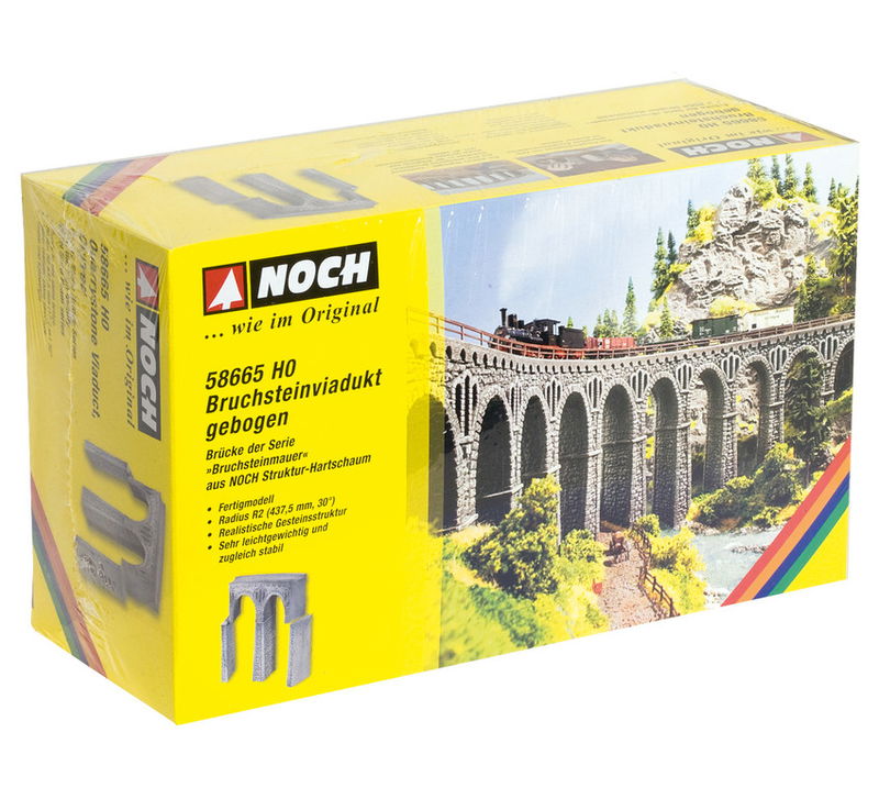 Quarrystone Viaduct, Curved