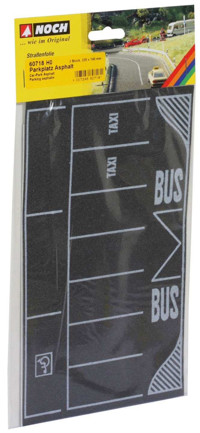 Parking Lot, Asphalt, 2 Pieces