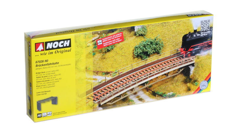 Bridge Track, Curved R2 437 mm