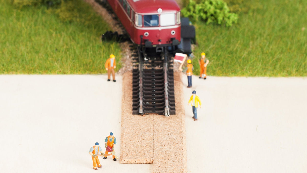 Cork Trackbed, 3 mm high