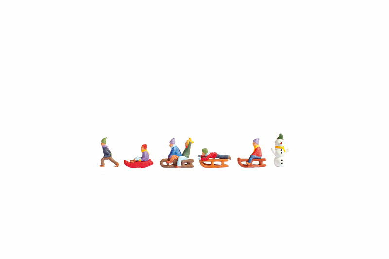 Children in the Snow