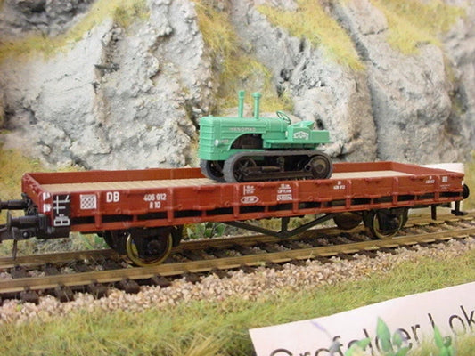 Stake Car with Tractor Transport